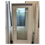 36' x 80' RH Fiberglass FV Exterior Door