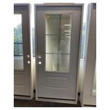 36' x 80' RH Steel MV Exterior Door