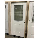 36' x 80' LH Steel HV Exterior Door