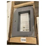 35-1/2' Grey Wall Mounted Countertop Sink