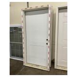 36' x 80' LH Steel 2- Panel Exterior Door