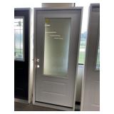 36' x 80' RH Steel MV Exterior Door