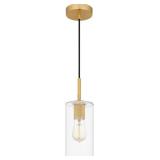 Ashley 1-Bulb Pendant Light in Brass x 4