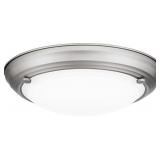 Ashley LED Flush Mount in Nickel x 2