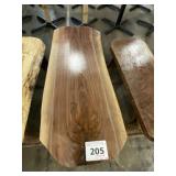 17' x 44' x 20' Amish Made Walnut/Sassafras Bench