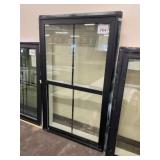 36' x 48' Black Single Hung Window