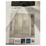 56-60' x 76' Glass Shower Door Kit From Dreamline