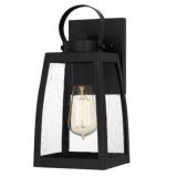 Ashley 1-Bulb Wall Lantern in Black x 2