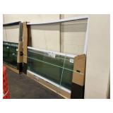 71' x 95' White Full View LH Sliding Glass Door