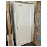 36' x 80' LH Primed Single Panel Interior Door