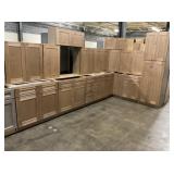 15pc.Silvercreek Designer Natural 30' Kitchen