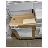 6' x 3' Creme Marfil Marble Tile x 5 Boxes