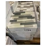 12' x 12' Cool Sky Mosaic Tile x 50 Pcs