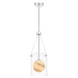 Ashley 1-Bulb Pendant in Chrome x 2