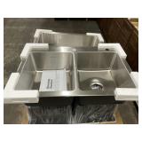 American Standard Stainless Dbl Bowl Sink
