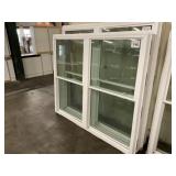 71' x 59' Twin Single Hung Vinyl Window