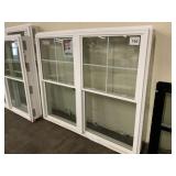 71' x 59' Twin Single Hung Vinyl Window