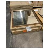 Hamilton Hills 25.5' Mirror-Retro Rustic Charm x 2