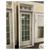 32' x 80' LH Steel Ext. Door W/ Transom