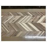 8' 2' Unfinished Acacia Chevron Style Counter Top