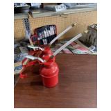 1Pint Oil Cans in Red x 2