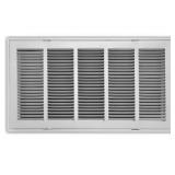 24' x 12' Air Return Filter Grille in White x 2