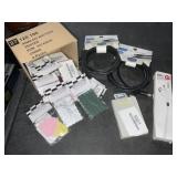 Mixed Lot of Electrical Cords and Phone Mounts