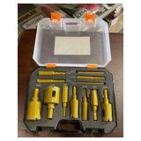 12Pc Diamond Core Hole Saw Kit