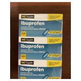 600Pc 200MG Ibuprofen Softgel Pills x 5Bundles