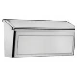 Veniceï¿½ Stainless Steel Wall Mount Mailbox x 2