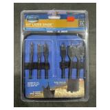 6 PC. Lazer Spade Bit Set