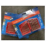 13 Pc. High Speed Steel Drill Bit Set x2