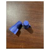 50Pc Box Blue Wire Connectors x 2