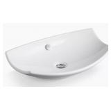 Kohlerï¿½ 23' Fireclay Vessel Sink in White