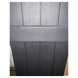 (4) 15' x 47' B&B Peppercorn Shutters