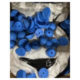 Case of Coiled Black Wire Ties and Lifting Pins