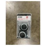 Case of (24) 2' Rubber Twin Wheel Casters