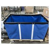 Heavy-Duty Vinyl Basket Truck in Blue