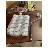 Mixed Lot of 9' Paint Rollers with Handle
