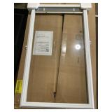 23-1/2' x 39' Add-On Blinds for Doors in White x 2