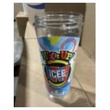 Case of (80) ICEEï¿½ Souvenir Cups w Straws & Lids