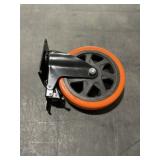 Set of (4) Vevorï¿½ 6' Plate Castors with Brakes