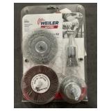Weiler Wire Brush Drill Accessory Kit