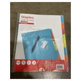 Case of (384) Large Tab Plastic Dividers x 2