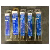 Assorted Sizes S&D Drill Bits x5