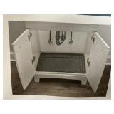 46' x 22' Sink Mat in Gray
