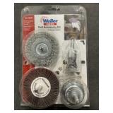 Weiler Wire Brush Drill Accessory Kit