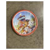 Case of (96) Paw Patrol Rescue Party Plates x 2