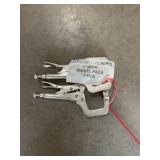 6' C-Clamp Locking Pliers x 2
