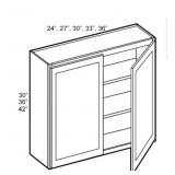 RTA Mixed Size Wall Cabinets in Espresso x 5